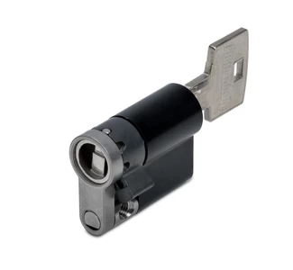 Zwart Halve cilinder EA SKG 2 sterren