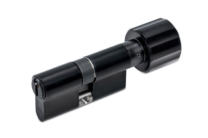 Zwart Knopcilinder EA SKG 2 sterren kopen in Alkmaar bij Postma en Postma