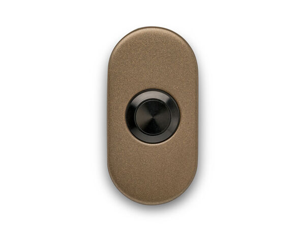 BASICS LB51 beldrukker ovaal brons kopen in Alkmaar bij Postma en Postma